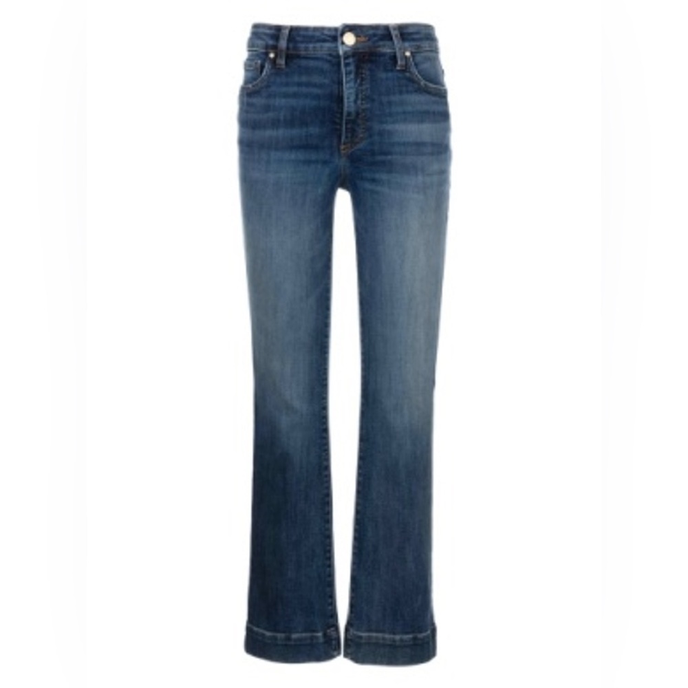 Kut from the Kloth Kelsey Fab Ab Ankle Flare Jeans